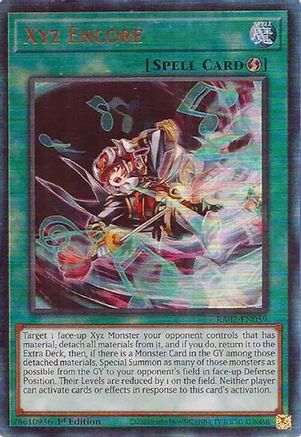 Xyz Encore (PUR) [RA02-EN059] Prismatic Ultimate Rare - Yu-Gi-Oh! - Card Brawlers | Quebec | Canada |