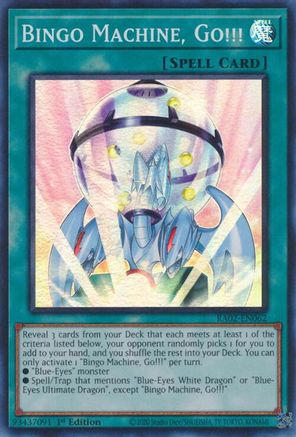 Bingo Machine, Go!!! [RA02-EN062] Super Rare - Yu-Gi-Oh! - Card Brawlers | Quebec | Canada |