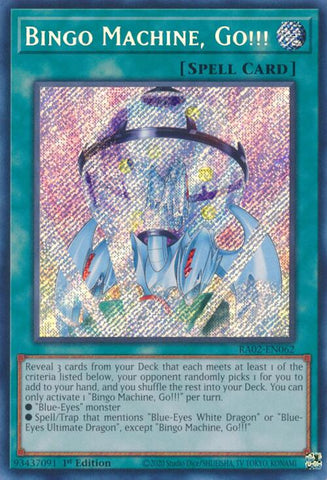 Bingo Machine, Go!!! (Secret Rare) [RA02-EN062] Secret Rare - Yu-Gi-Oh! - Card Brawlers | Quebec | Canada |