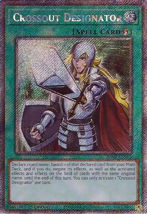 Crossout Designator (Platinum Secret Rare) [RA02-EN063] Platinum Secret Rare - Yu-Gi-Oh! - Card Brawlers | Quebec | Canada |