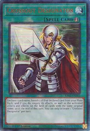 Crossout Designator (PUR) [RA02-EN063] Prismatic Ultimate Rare - Yu-Gi-Oh! - Card Brawlers | Quebec | Canada |