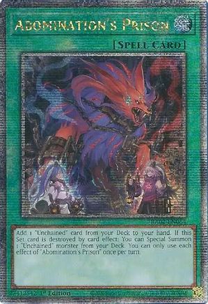 Abomination's Prison (Quarter Century Secret Rare) [RA02-EN064] Quarter Century Secret Rare - Yu-Gi-Oh! - Card Brawlers | Quebec | Canada |
