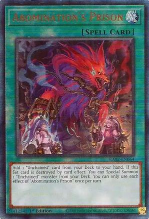Abomination's Prison (PUR) [RA02-EN064] Prismatic Ultimate Rare - Yu-Gi-Oh! - Card Brawlers | Quebec | Canada |