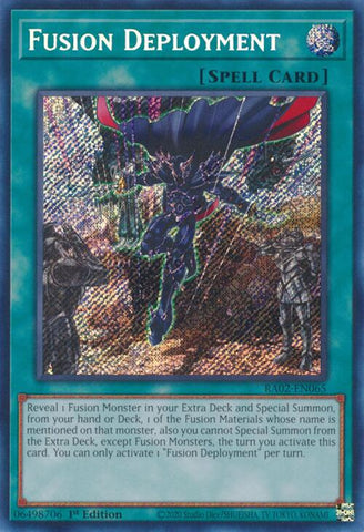 Fusion Deployment (Secret Rare) [RA02-EN065] Secret Rare - Yu-Gi-Oh! - Card Brawlers | Quebec | Canada |