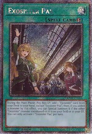 Exosister Pax (Platinum Secret Rare) [RA02-EN066] Platinum Secret Rare - Yu-Gi-Oh! - Card Brawlers | Quebec | Canada |
