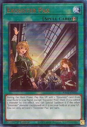 Exosister Pax (PUR) [RA02-EN066] Prismatic Ultimate Rare - Yu-Gi-Oh! - Card Brawlers | Quebec | Canada |