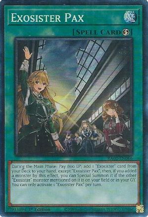 Exosister Pax (PCR) [RA02-EN066] Prismatic Collector's Rare - Yu-Gi-Oh! - Card Brawlers | Quebec | Canada |