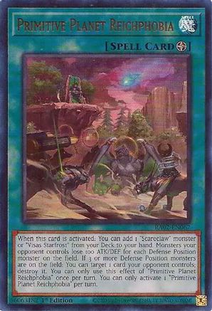 Primitive Planet Reichphobia (UR) [RA02-EN067] Ultra Rare - Yu-Gi-Oh! - Card Brawlers | Quebec | Canada |