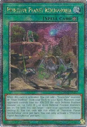 Primitive Planet Reichphobia (Quarter Century Secret Rare) [RA02-EN067] Quarter Century Secret Rare - Yu-Gi-Oh! - Card Brawlers | Quebec | Canada |