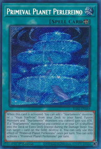 Primeval Planet Perlereino (Secret Rare) [RA02-EN069] Secret Rare - Yu-Gi-Oh! - Card Brawlers | Quebec | Canada |
