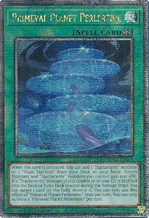 Primeval Planet Perlereino (Quarter Century Secret Rare) [RA02-EN069] Quarter Century Secret Rare - Yu-Gi-Oh! - Card Brawlers | Quebec | Canada |