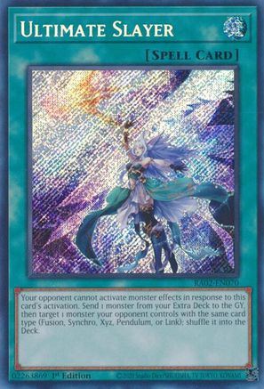 Ultimate Slayer (Secret Rare) [RA02-EN070] Secret Rare - Yu-Gi-Oh! - Card Brawlers | Quebec | Canada |