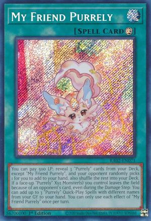 My Friend Purrely (Secret Rare) [RA02-EN071] Secret Rare - Yu-Gi-Oh! - Card Brawlers | Quebec | Canada |