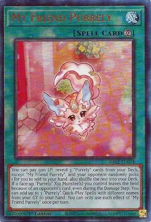 My Friend Purrely (PUR) [RA02-EN071] Prismatic Ultimate Rare - Yu-Gi-Oh! - Card Brawlers | Quebec | Canada |