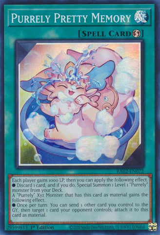 Purrely Pretty Memory [RA02-EN072] Super Rare - Yu-Gi-Oh! - Card Brawlers | Quebec | Canada |