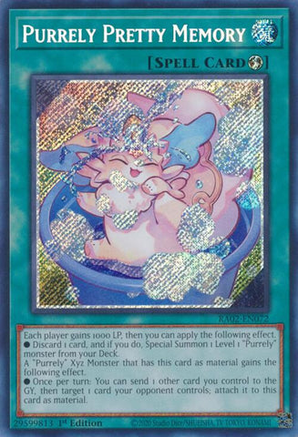 Purrely Pretty Memory (Secret Rare) [RA02-EN072] Secret Rare - Yu-Gi-Oh! - Card Brawlers | Quebec | Canada |