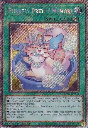 Purrely Pretty Memory (Platinum Secret Rare) [RA02-EN072] Platinum Secret Rare - Yu-Gi-Oh! - Card Brawlers | Quebec | Canada |