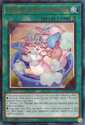Purrely Pretty Memory (PUR) [RA02-EN072] Prismatic Ultimate Rare - Yu-Gi-Oh! - Card Brawlers | Quebec | Canada |