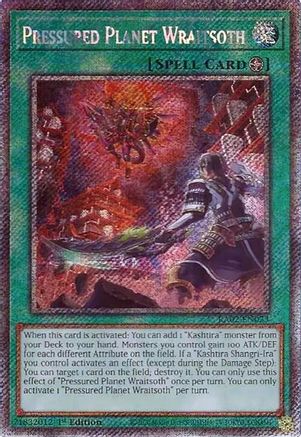Pressured Planet Wraitsoth (Platinum Secret Rare) [RA02-EN073] Platinum Secret Rare - Yu-Gi-Oh! - Card Brawlers | Quebec | Canada |