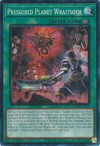 Pressured Planet Wraitsoth (PCR) [RA02-EN073] Prismatic Collector's Rare