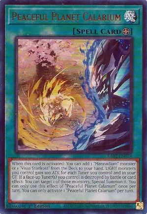 Peaceful Planet Calarium (UR) [RA02-EN074] Ultra Rare - Yu-Gi-Oh! - Card Brawlers | Quebec | Canada |