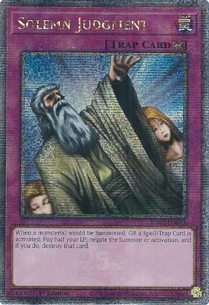 Solemn Judgment (Quarter Century Secret Rare) [RA02-EN075] Quarter Century Secret Rare - Yu-Gi-Oh! - Card Brawlers | Quebec | Canada |