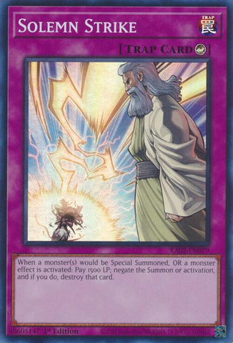 Solemn Strike [RA02-EN079] Super Rare - Yu-Gi-Oh! - Card Brawlers | Quebec | Canada |