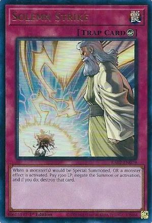 Solemn Strike (UR) [RA02-EN079] Ultra Rare - Yu-Gi-Oh! - Card Brawlers | Quebec | Canada |