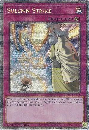 Solemn Strike (Quarter Century Secret Rare) [RA02-EN079] Quarter Century Secret Rare - Yu-Gi-Oh! - Card Brawlers | Quebec | Canada |