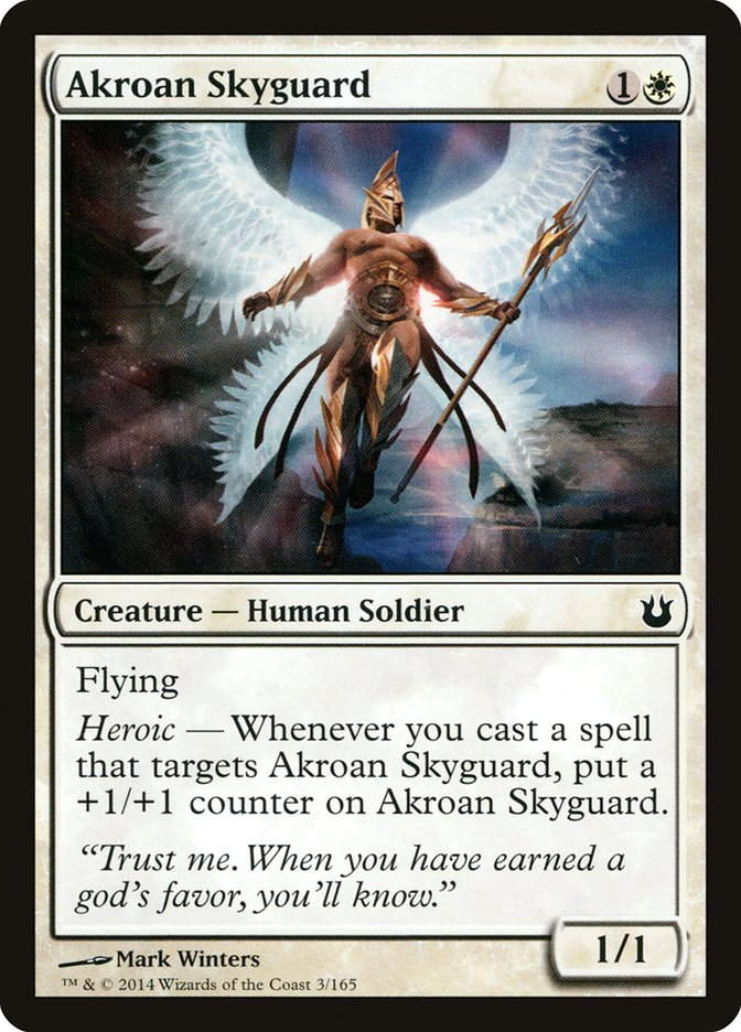 Akroan Skyguard [Born of the Gods] - Magic: The Gathering - Card Brawlers | Quebec | Canada |