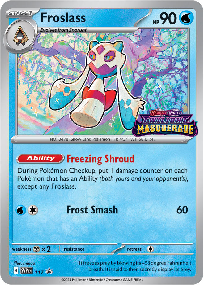 Froslass (117) [Scarlet & Violet: Black Star Promos] - Pokémon - Card Brawlers | Quebec | Canada |