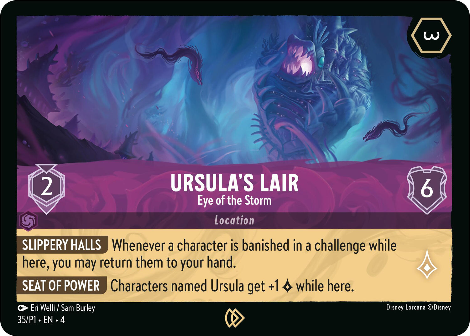 Ursula's Lair - Eye of the Storm (35) [Promo Cards] - Disney - Card Brawlers | Quebec | Canada |