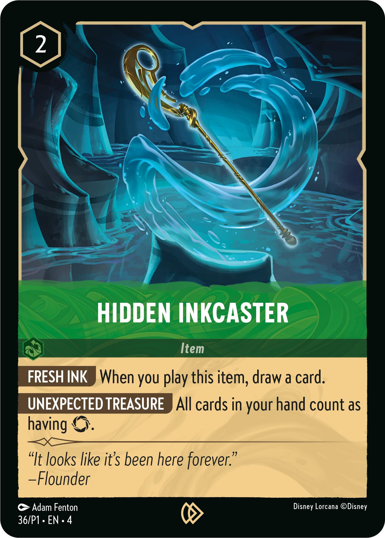 Hidden Inkcaster (36) [Promo Cards] - Disney - Card Brawlers | Quebec | Canada |