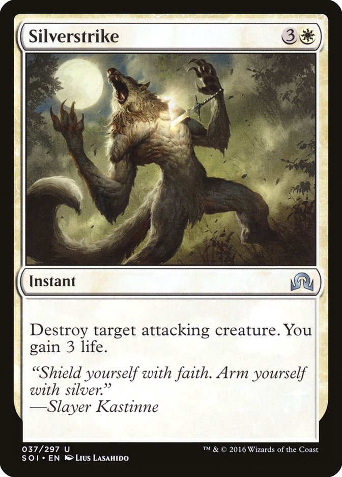 Silverstrike [Shadows over Innistrad] - Magic: The Gathering - Card Brawlers | Quebec | Canada |