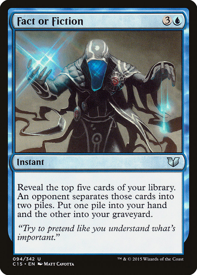 Fact or Fiction [Commander 2015] - Magic: The Gathering - Card Brawlers | Quebec | Canada |