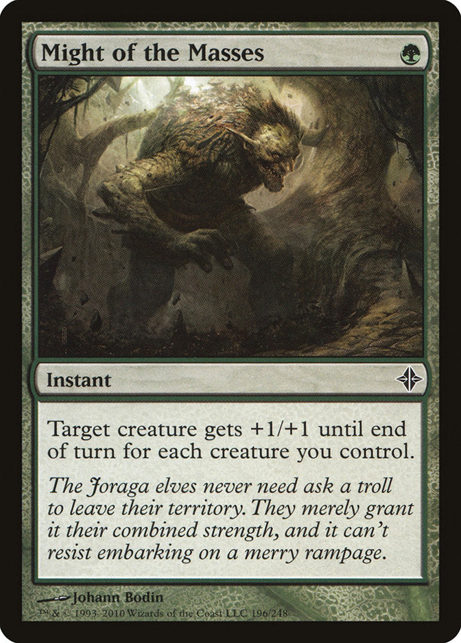 Might of the Masses [Rise of the Eldrazi] - Magic: The Gathering - Card Brawlers | Quebec | Canada |