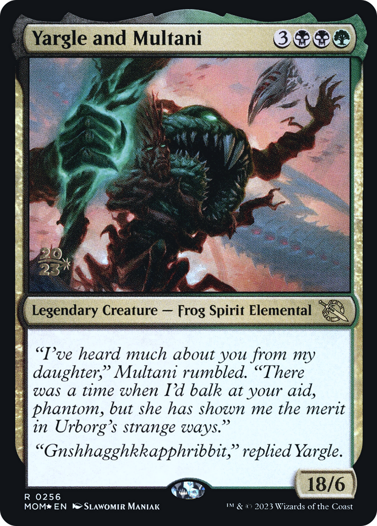 Yargle and Multani [March of the Machine Prerelease Promos] - Magic: The Gathering - Card Brawlers | Quebec | Canada |