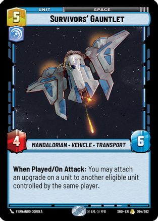 Survivors' Gauntlet (064/262) (064/262) [Shadows of the Galaxy] - Fantasy Flight Games - Card Brawlers | Quebec | Canada |