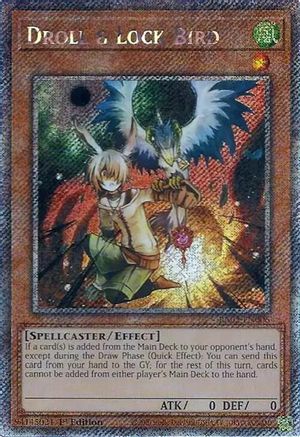 Droll & Lock Bird (Platinum Secret Rare) [RA02-EN006] Platinum Secret Rare - Yu-Gi-Oh! - Card Brawlers | Quebec | Canada |