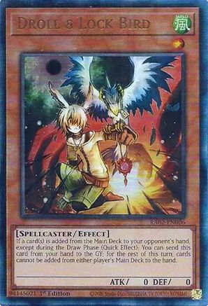 Droll & Lock Bird (PUR) [RA02-EN006] Prismatic Ultimate Rare - Yu-Gi-Oh! - Card Brawlers | Quebec | Canada |