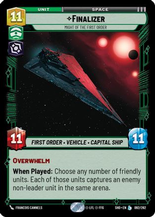Finalizer - Might of the First Order (092/262) (092/262) [Shadows of the Galaxy] - Fantasy Flight Games - Card Brawlers | Quebec | Canada |