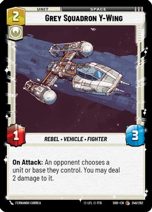 Escadron Gris Y-Wing (246/262) (246/262) [Ombres de la Galaxie] 