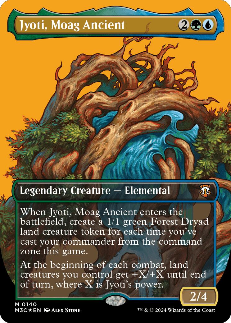 Jyoti, Moag Ancient (Borderless) (Ripple Foil) [Modern Horizons 3 Commander] - Magic: The Gathering - Card Brawlers | Quebec | Canada |
