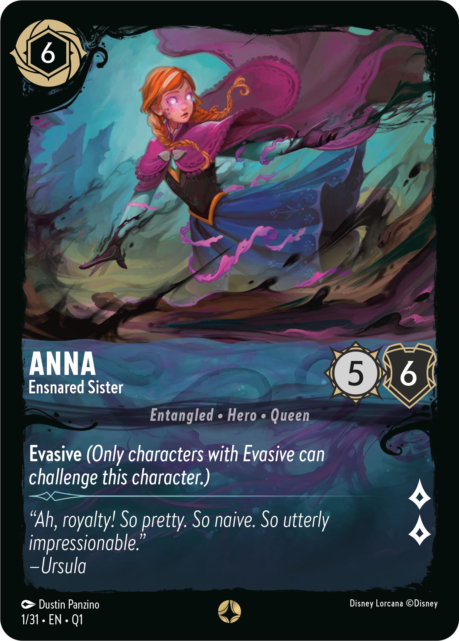 Anna - Ensnared Sister (1/31) [Illumineer's Quest: Deep Trouble] - Disney - Card Brawlers | Quebec | Canada |