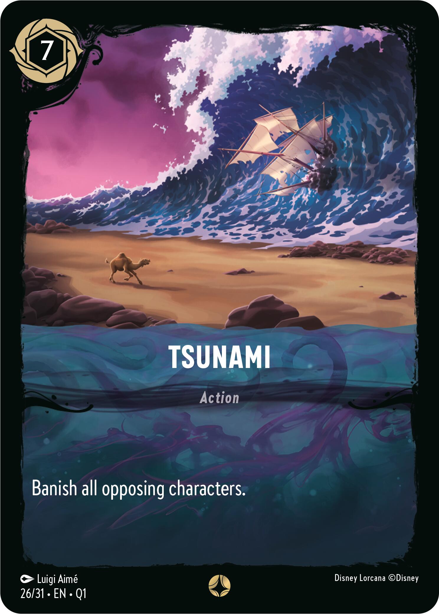 Tsunami (26/31) [Illumineer's Quest: Deep Trouble] - Disney - Card Brawlers | Quebec | Canada |