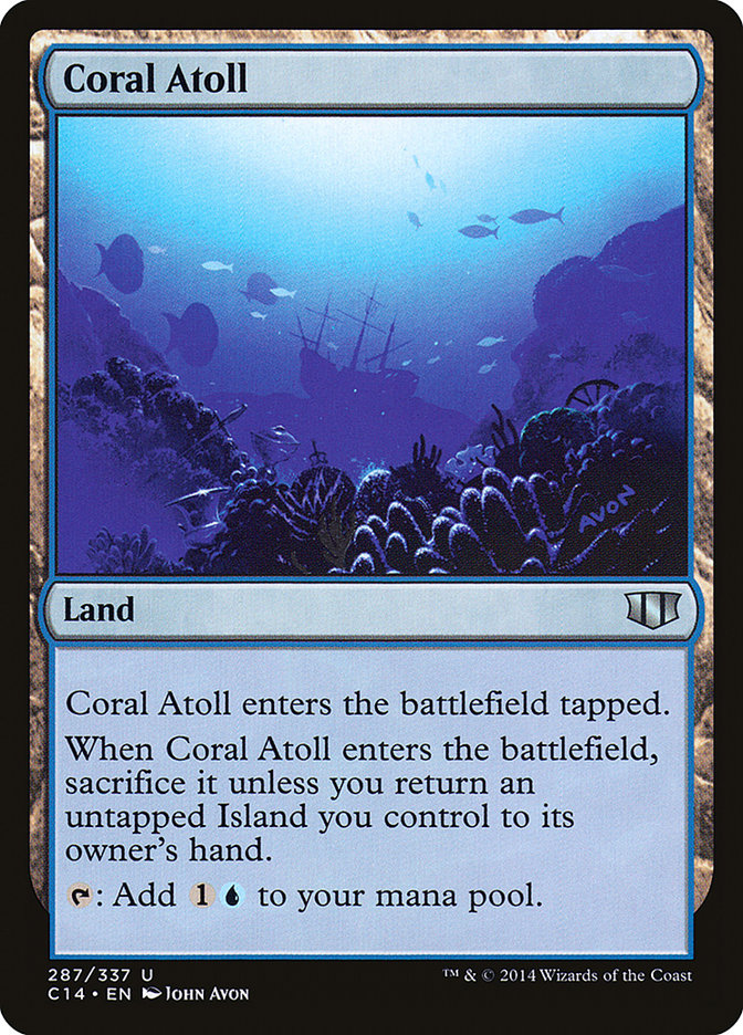 Coral Atoll [Commander 2014] - Magic: The Gathering - Card Brawlers | Quebec | Canada |
