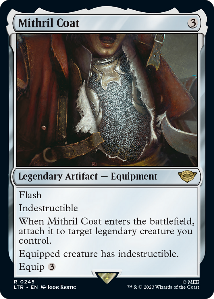 Mithril Coat [The Lord of the Rings: Tales of Middle-Earth] - Magic: The Gathering - Card Brawlers | Quebec | Canada |