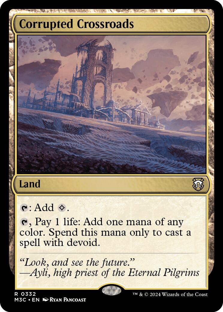 Corrupted Crossroads [Modern Horizons 3 Commander] - Magic: The Gathering - Card Brawlers | Quebec | Canada |