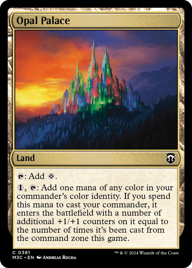 Opal Palace [Modern Horizons 3 Commander] - Magic: The Gathering - Card Brawlers | Quebec | Canada |