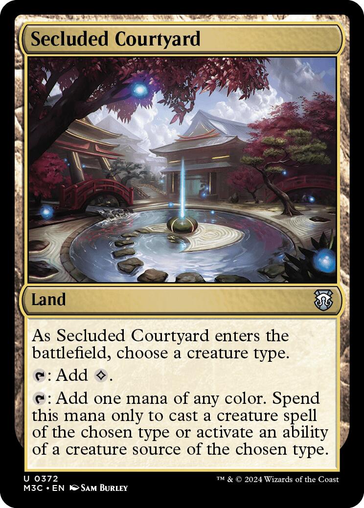 Secluded Courtyard [Modern Horizons 3 Commander] - Magic: The Gathering - Card Brawlers | Quebec | Canada |